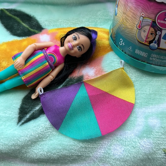 Barbie cutie reveal doll & clothes set only As is. New without pet. Mattel set - Picture 6 of 9